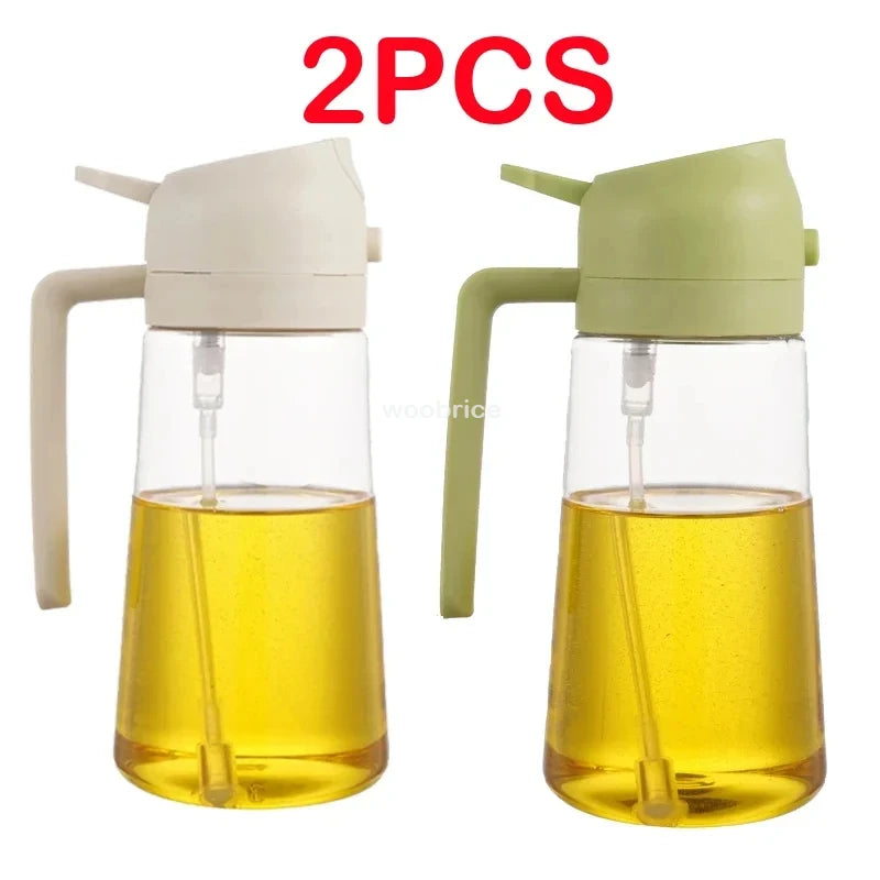 Dispensing Sprayer 2 in 1 Olive Oil and Oil Spray 500ml com Free shipping