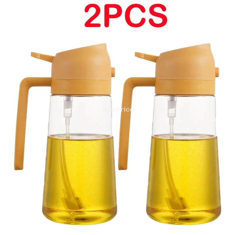 Dispensing Sprayer 2 in 1 Olive Oil and Oil Spray 500ml com Free shipping