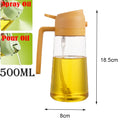 Dispensing Sprayer 2 in 1 Olive Oil and Oil Spray 500ml com Free shipping