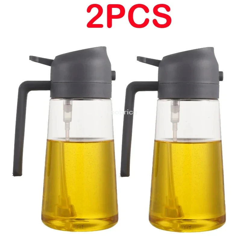 Dispensing Sprayer 2 in 1 Olive Oil and Oil Spray 500ml com Free shipping