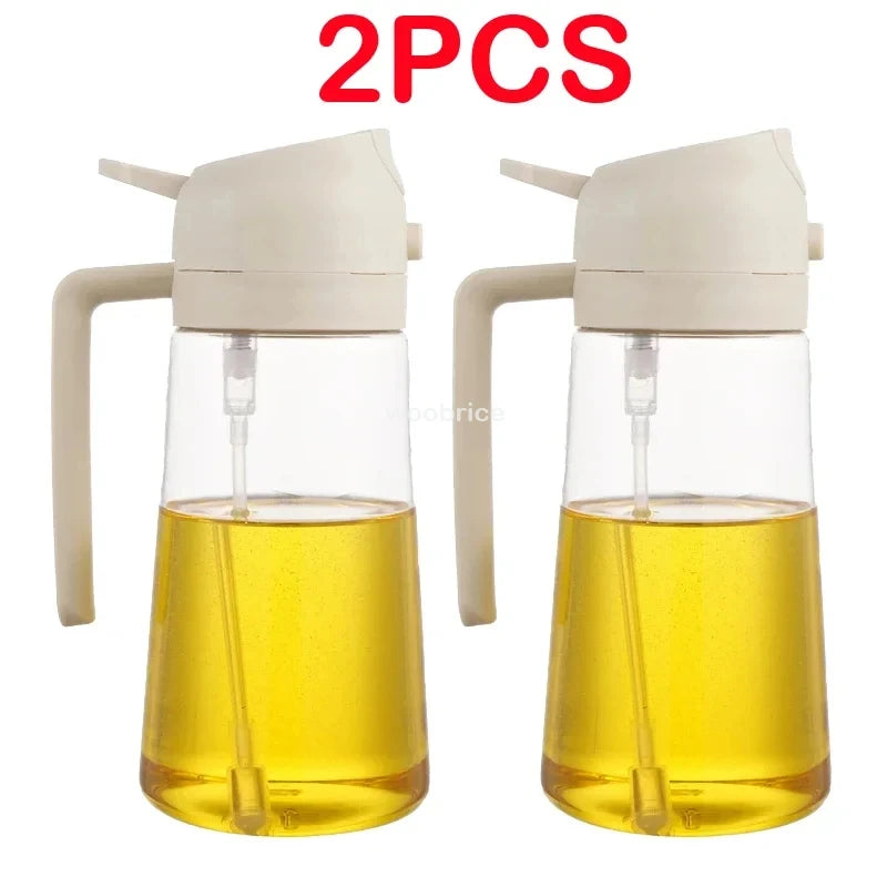 Dispensing Sprayer 2 in 1 Olive Oil and Oil Spray 500ml com Free shipping