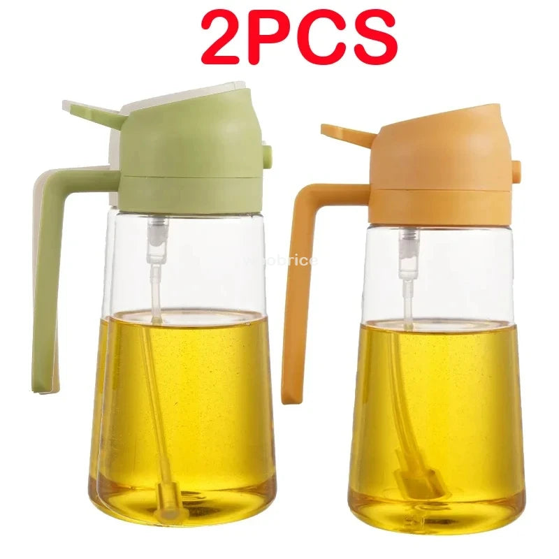 Dispensing Sprayer 2 in 1 Olive Oil and Oil Spray 500ml com Free shipping