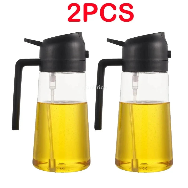 Dispensing Sprayer 2 in 1 Olive Oil and Oil Spray 500ml com Free shipping